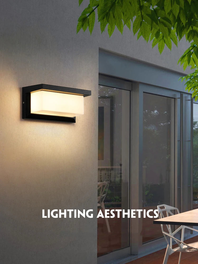 Outdoor Wall Light LED Waterproof IP65 with Motion Sensor