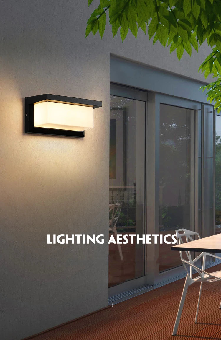 Outdoor Wall Light LED Waterproof IP65 with Motion Sensor