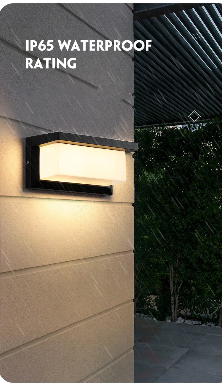 Outdoor Wall Light LED Waterproof IP65 with Motion Sensor