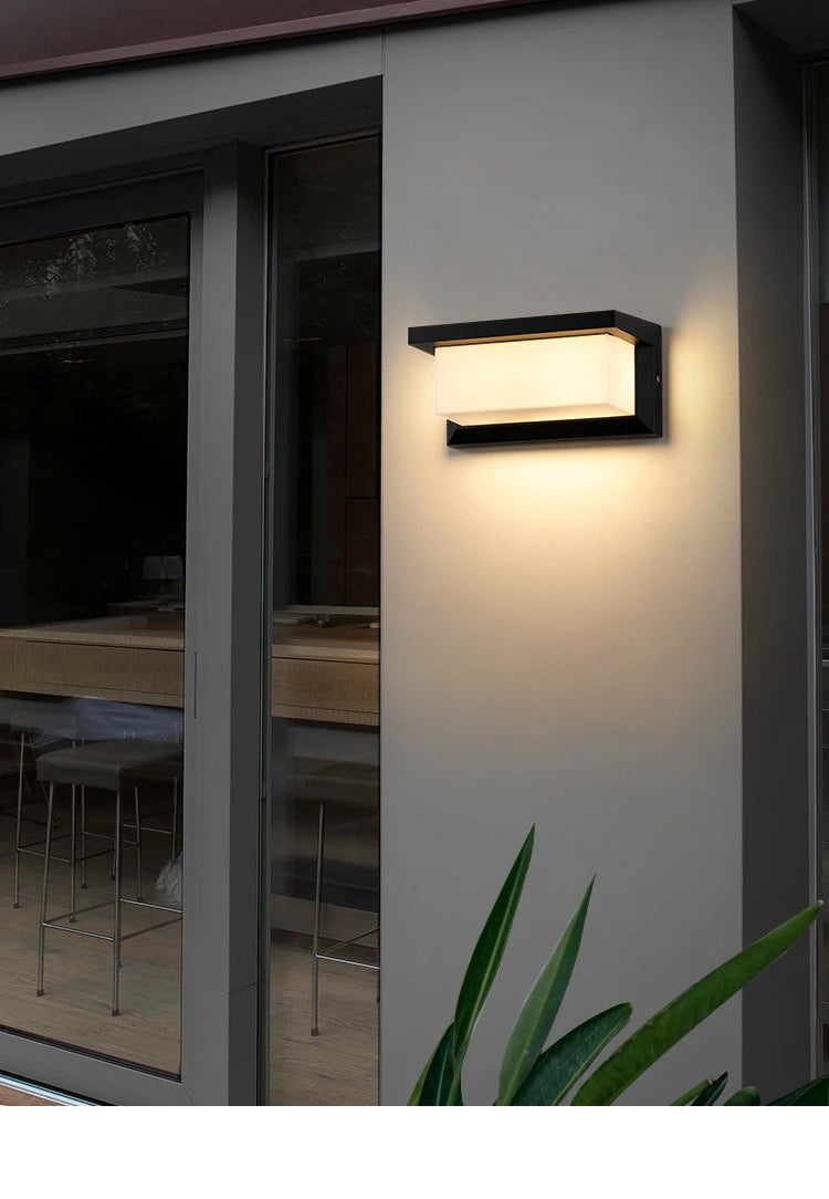 Outdoor Wall Light LED Waterproof IP65 with Motion Sensor