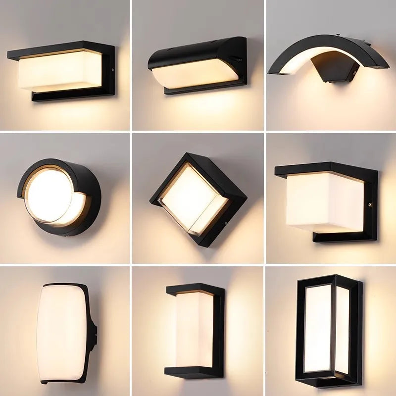 Outdoor Wall Light LED Waterproof IP65 with Motion Sensor