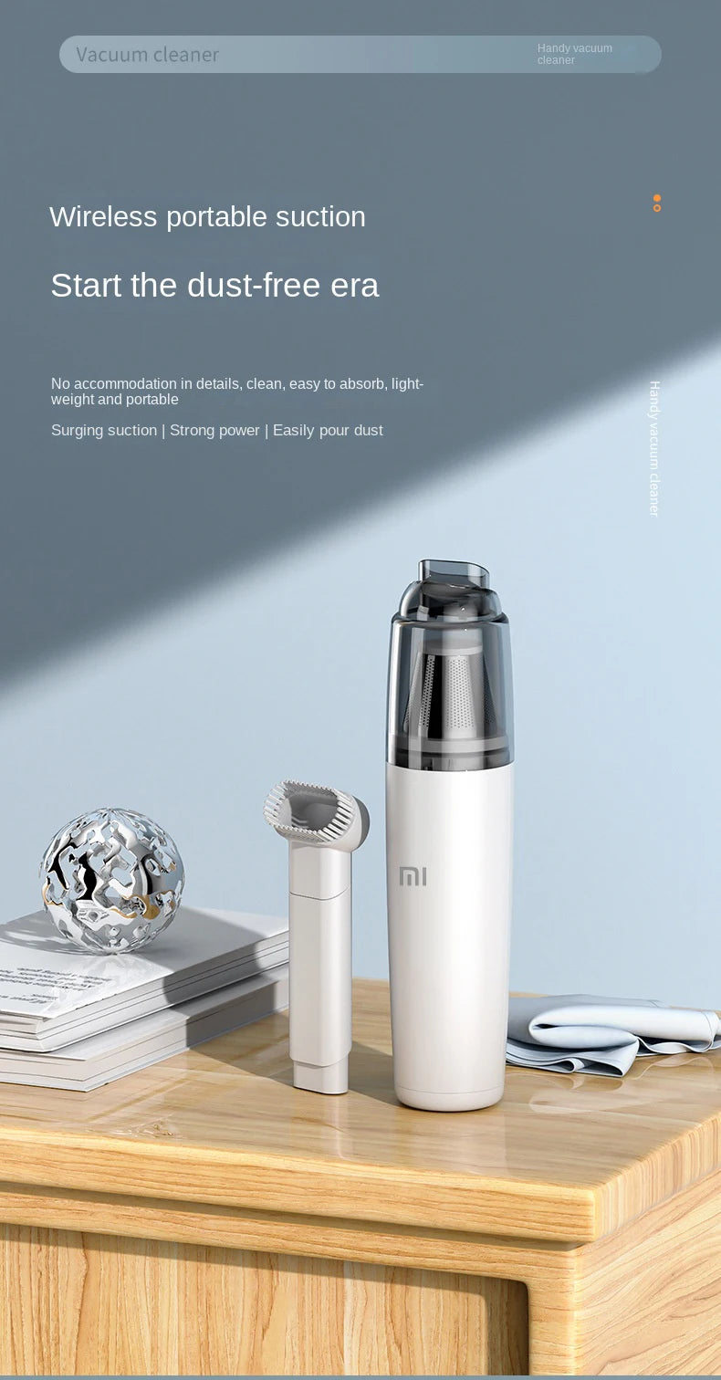 XIAOMI Dust Collector Portable Vacuum Cleaner Powerful Suction electric Wireless Smart Home 130ml Cleaning Car Vacuum Cleaner