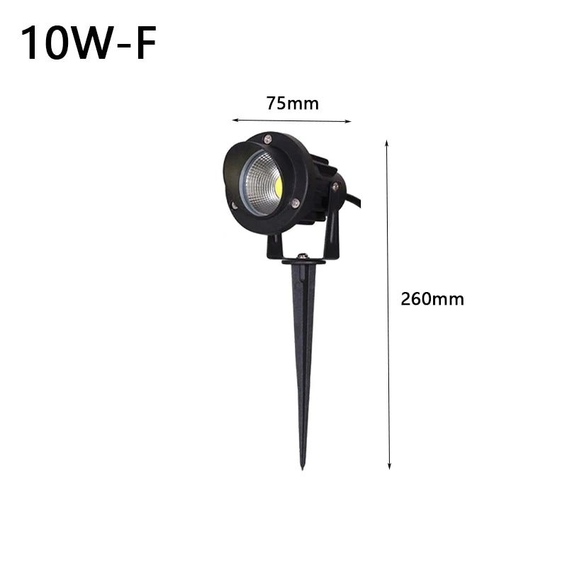 LED Garden Lights Waterproof Outdoor Lawn Lamp 220V110V12V 5W