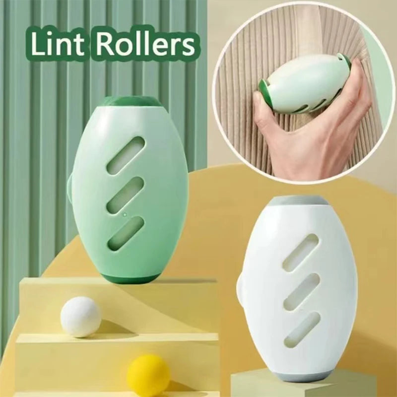 Reusable Portable Roller – Pet Hair Remover and Dust Eliminator Brush with Sticky Gel for Clothes and Hair Removal.